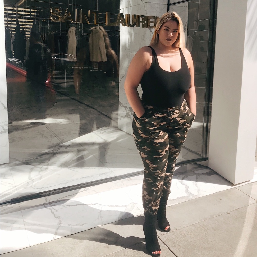 Naked Wardrobe Camo Joggers